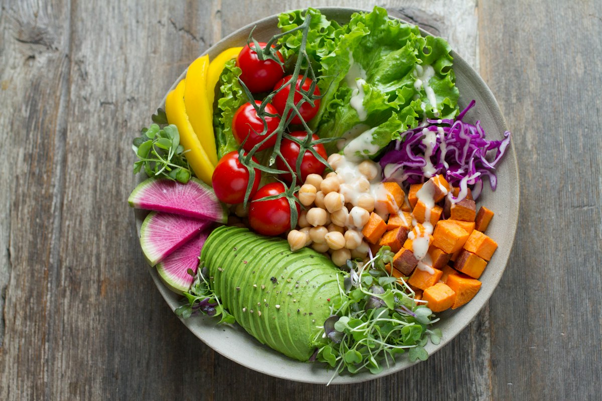Fresh vegetables representing nutrition coaching